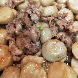 ボリュームおかず☆豚肉と里芋の甘辛炒め